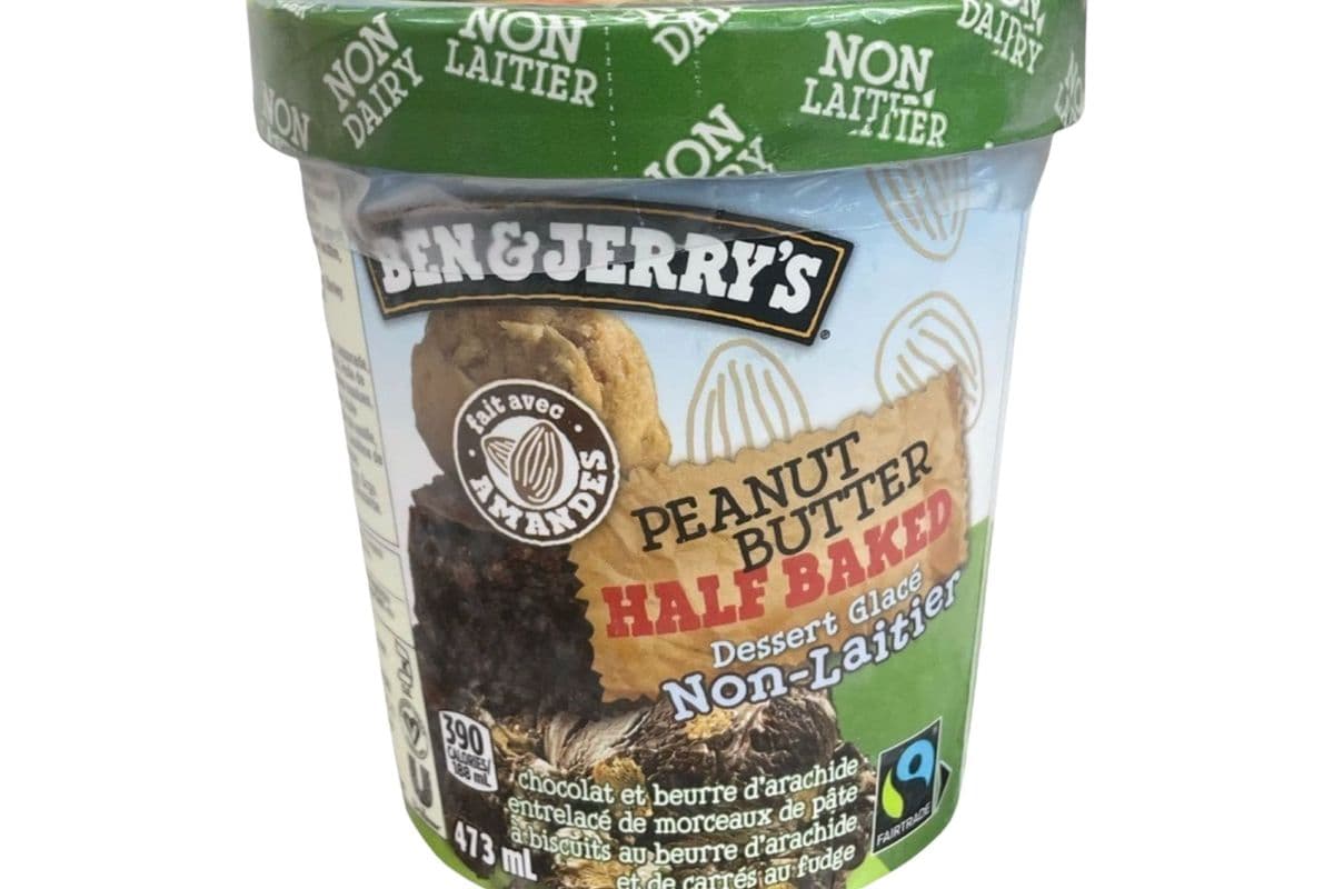 Ben & Jerry's Non Dairy peanut butter half baked
