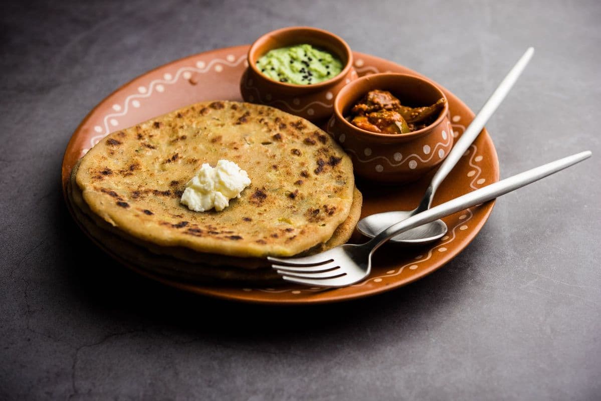 Tava Parantha Aloo