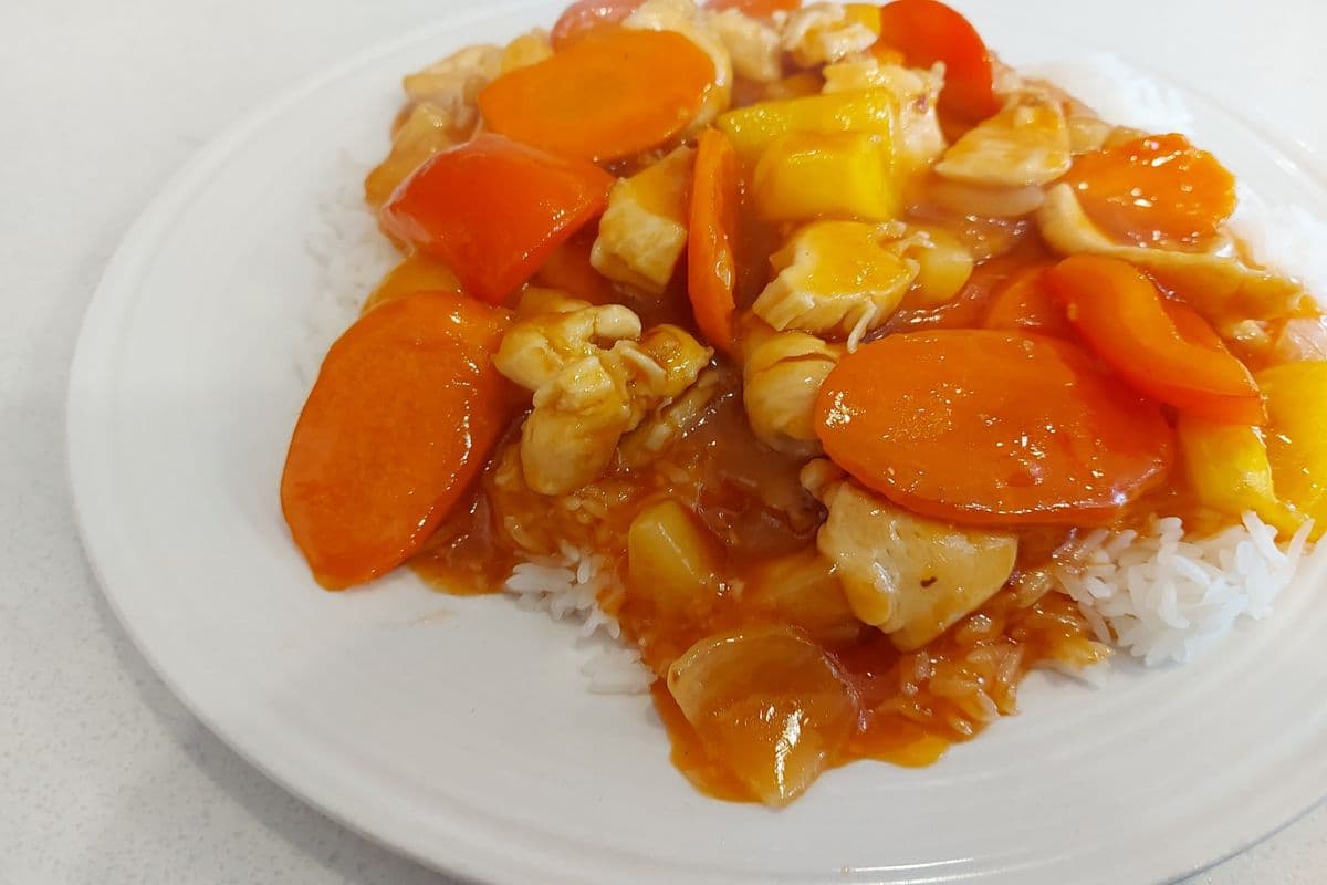 Sweet and Sour Chicken with Pineapple