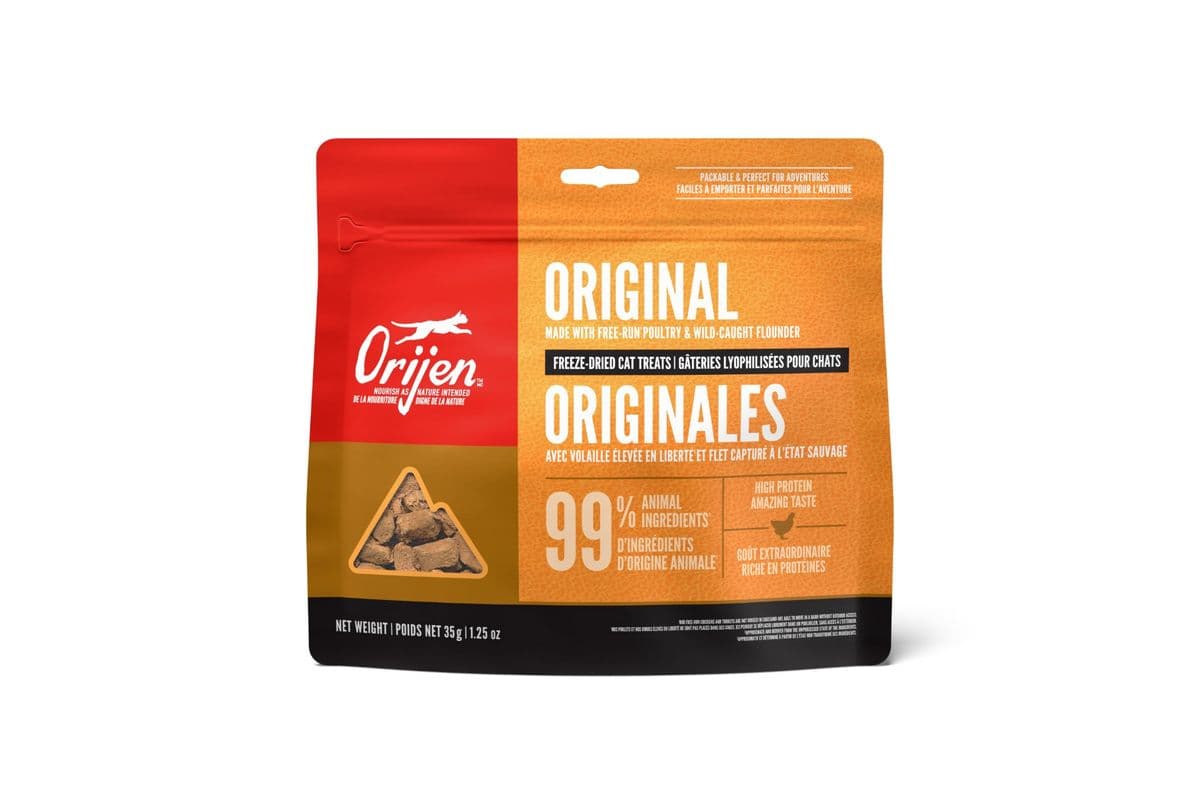 ORIJEN Original Grain-Free Freeze-Dried Cat Treats (1.25 oz)
