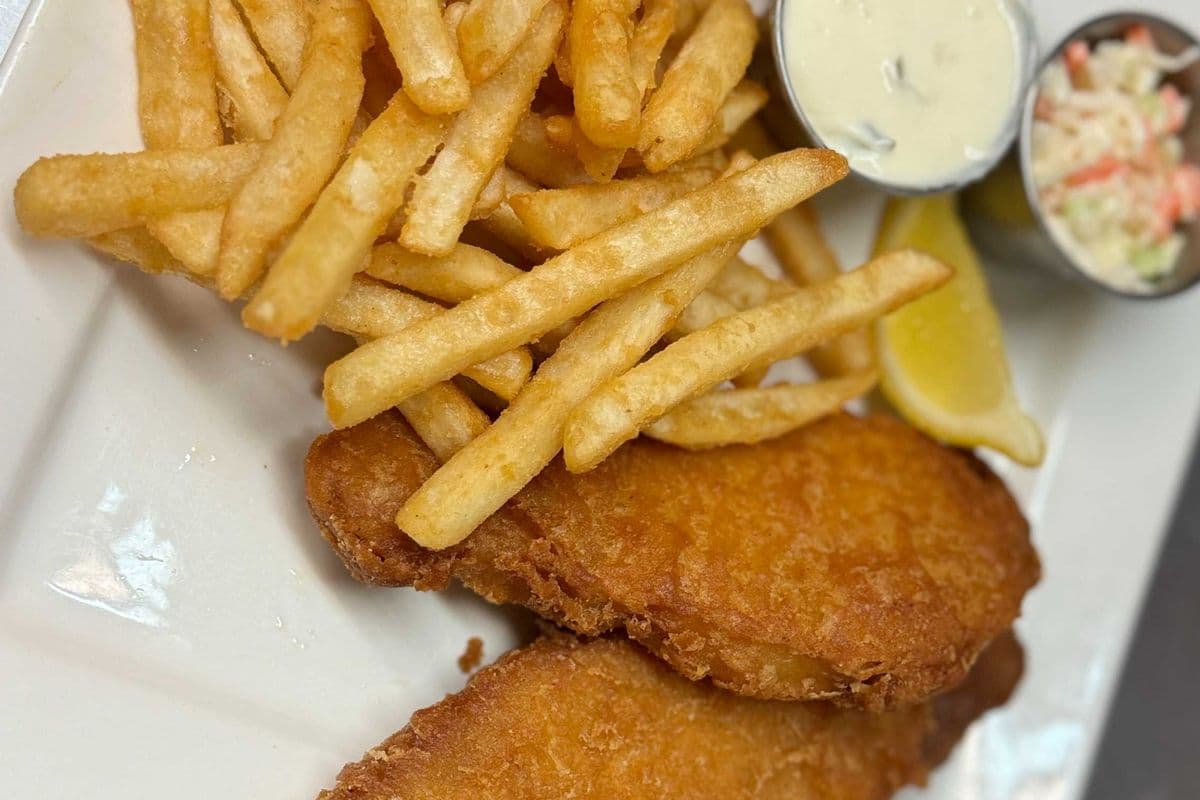 Fish (2 pc) and Chips (2 pcs fish)