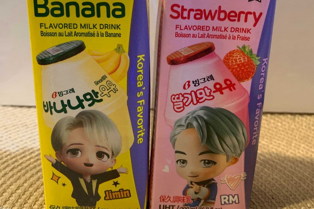 Milk Drink (Banana or Strawberry flavored) (200ml)