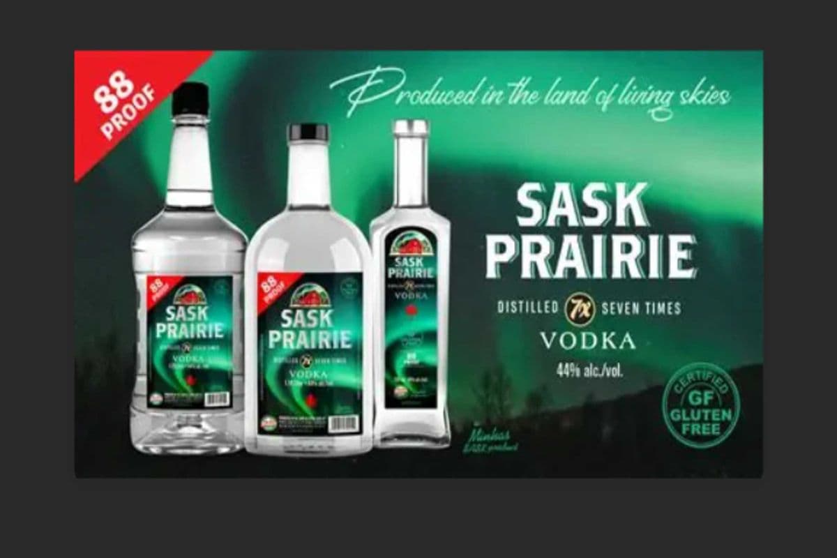SASK PRAIRIE VODKA 1.75L (1 x 1.75L)
