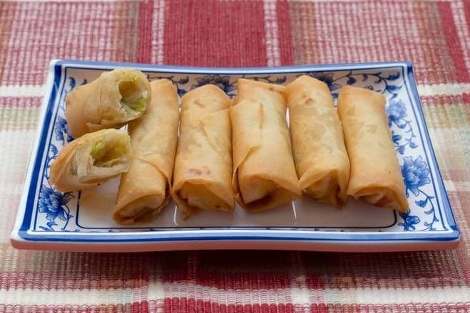 Veggie Spring Roll (6pc) / 素春卷 -C6