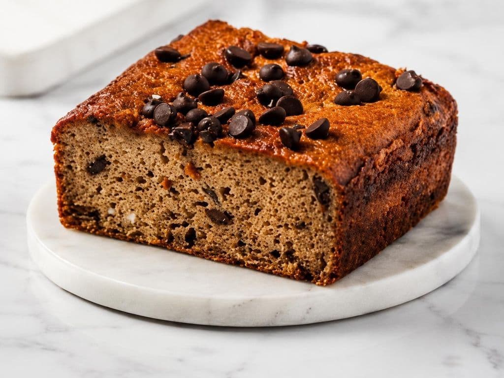 Paleo and Protein Banana Bread (16.8g Protein, 14.4g Fibre)