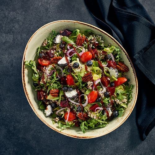 Roasted Beet & Goat Cheese Salad