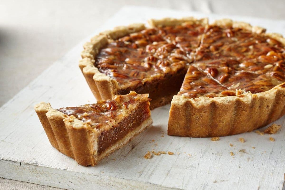 Tarte aux pacanes rustiques (pointe)