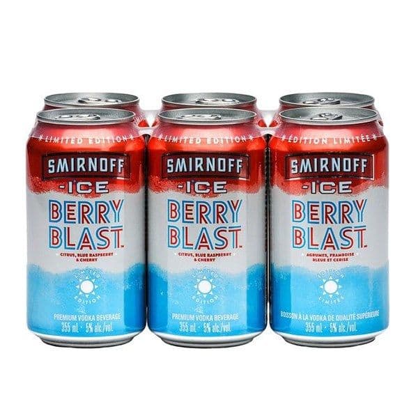 Smirnoff Ice Berry Blast (6 x 355 ml cans)