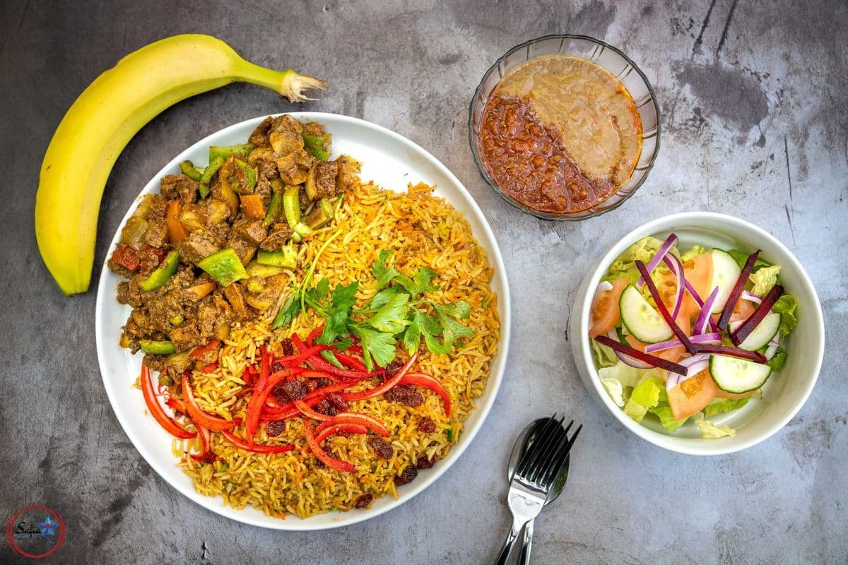 Rice and Beef Suqaar