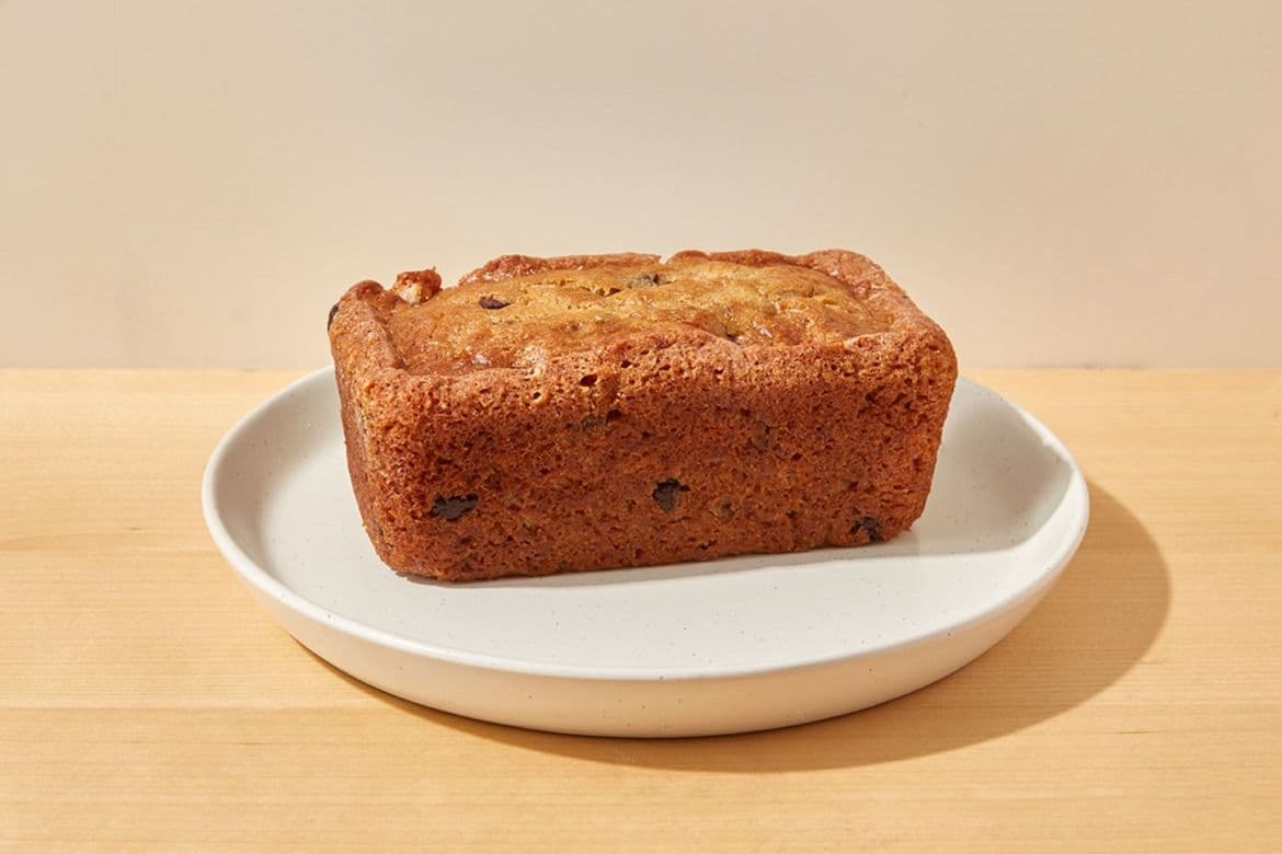Banana Loaf with Chocolate Chips