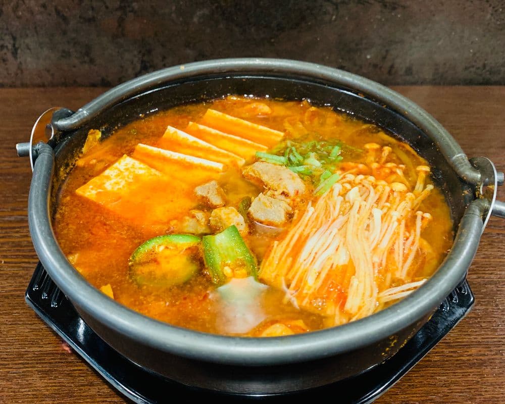 Kimchi Stew with Tofu and Pork (Kimchi Tang)