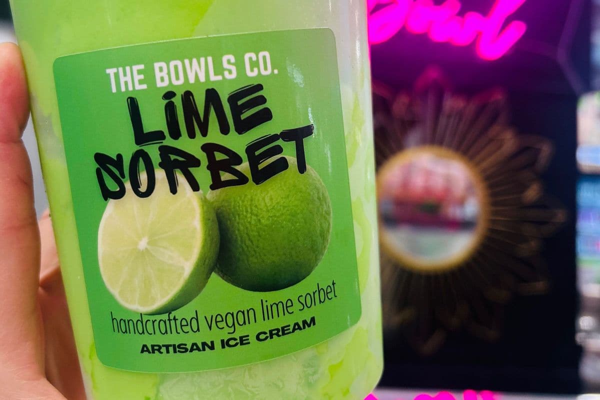 Lime Sorbet (Vegan)