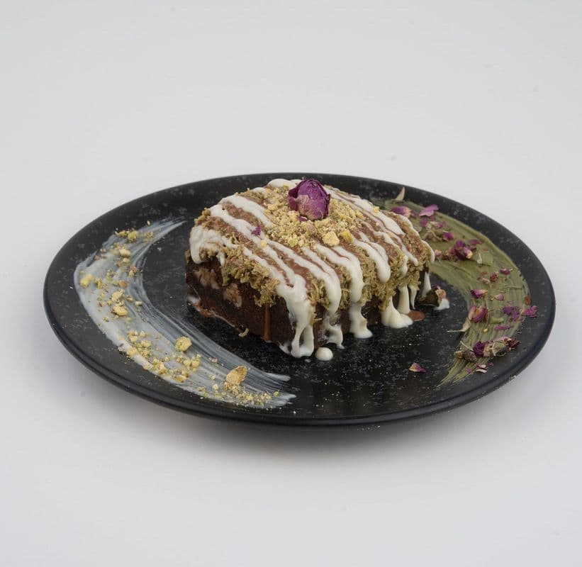 Dubai Kunafa Brownie