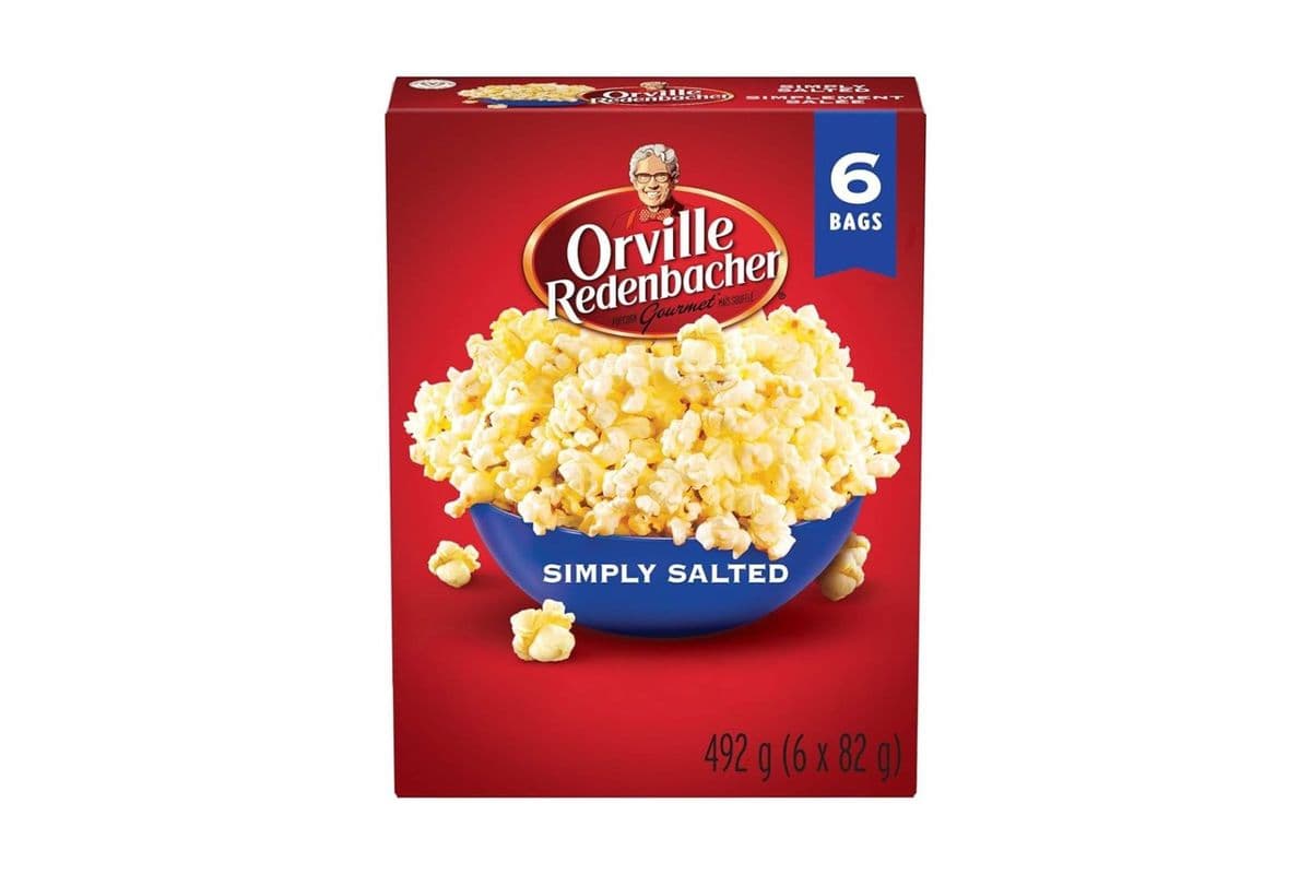 Orville Redenbacher Simply Salted Popcorn (492 g (6*82 g)