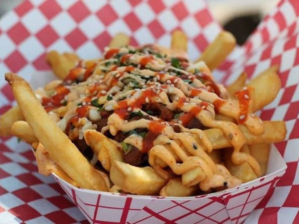 Kimchi Fries (김치 튀김泡菜薯條)