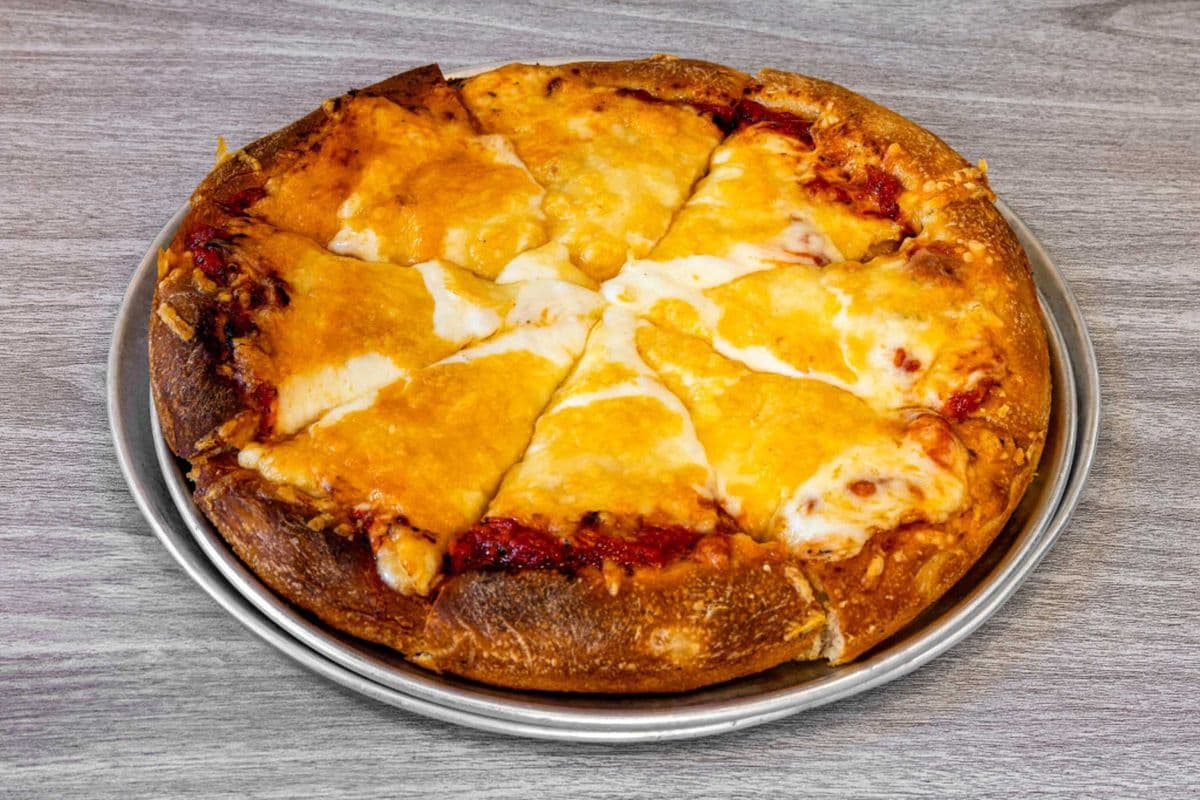 1. X-Large Plain Cheese Pizza