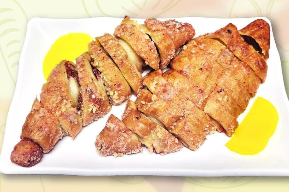 Vegetarian Red Glutinous Intestine / 素紅糟大腸