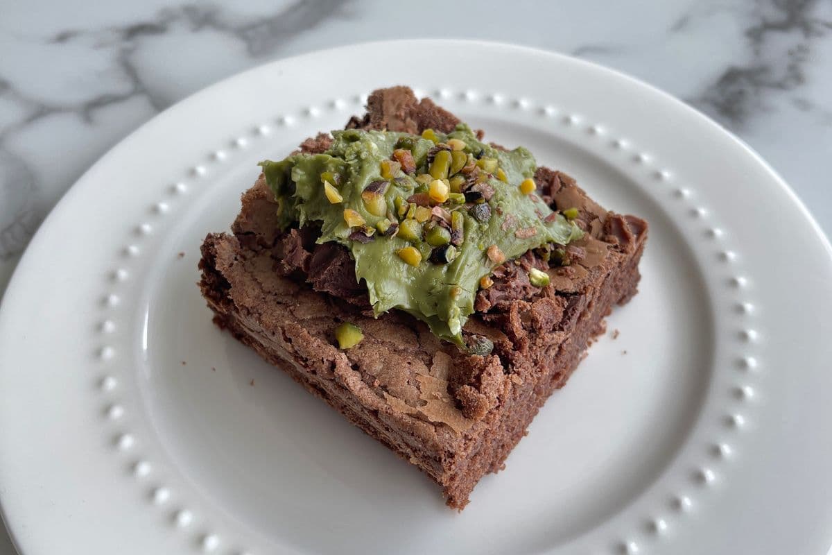 Pistachio Brownie