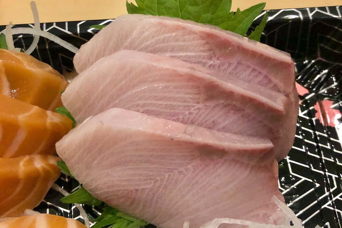 Hamachi Yellowtail Sashimi