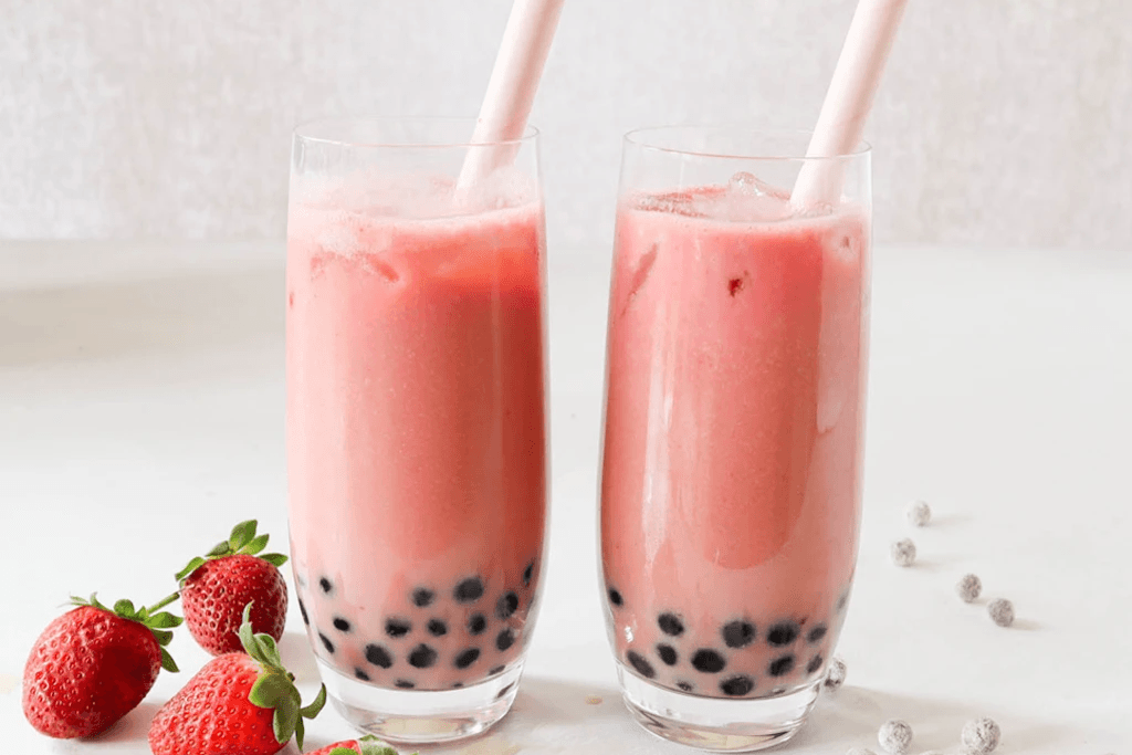 Strawberry Bubble Tea