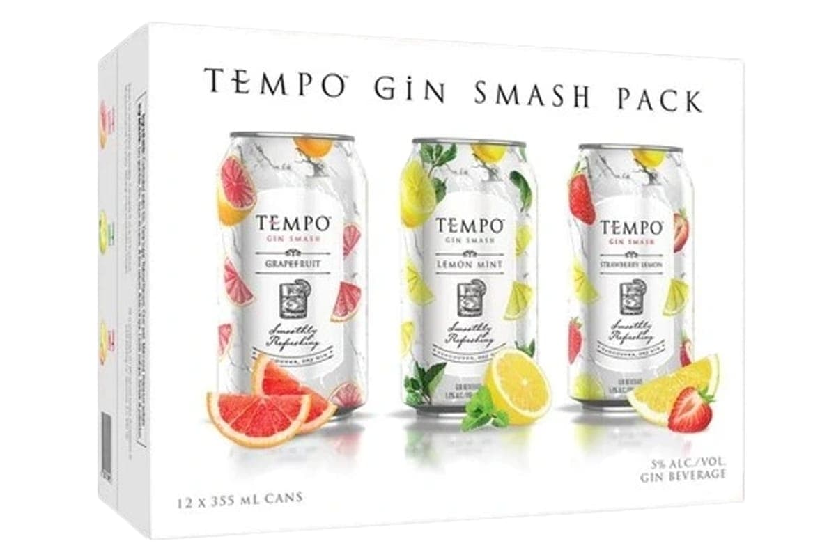 Tempo Gin Smash Mixer 355ml 12pk Can