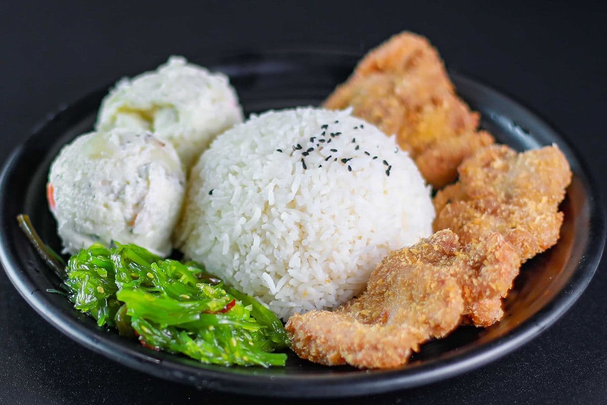 B1. Pork Cutlet Bento (Regular)吉列猪扒饭(正常) (Regular)