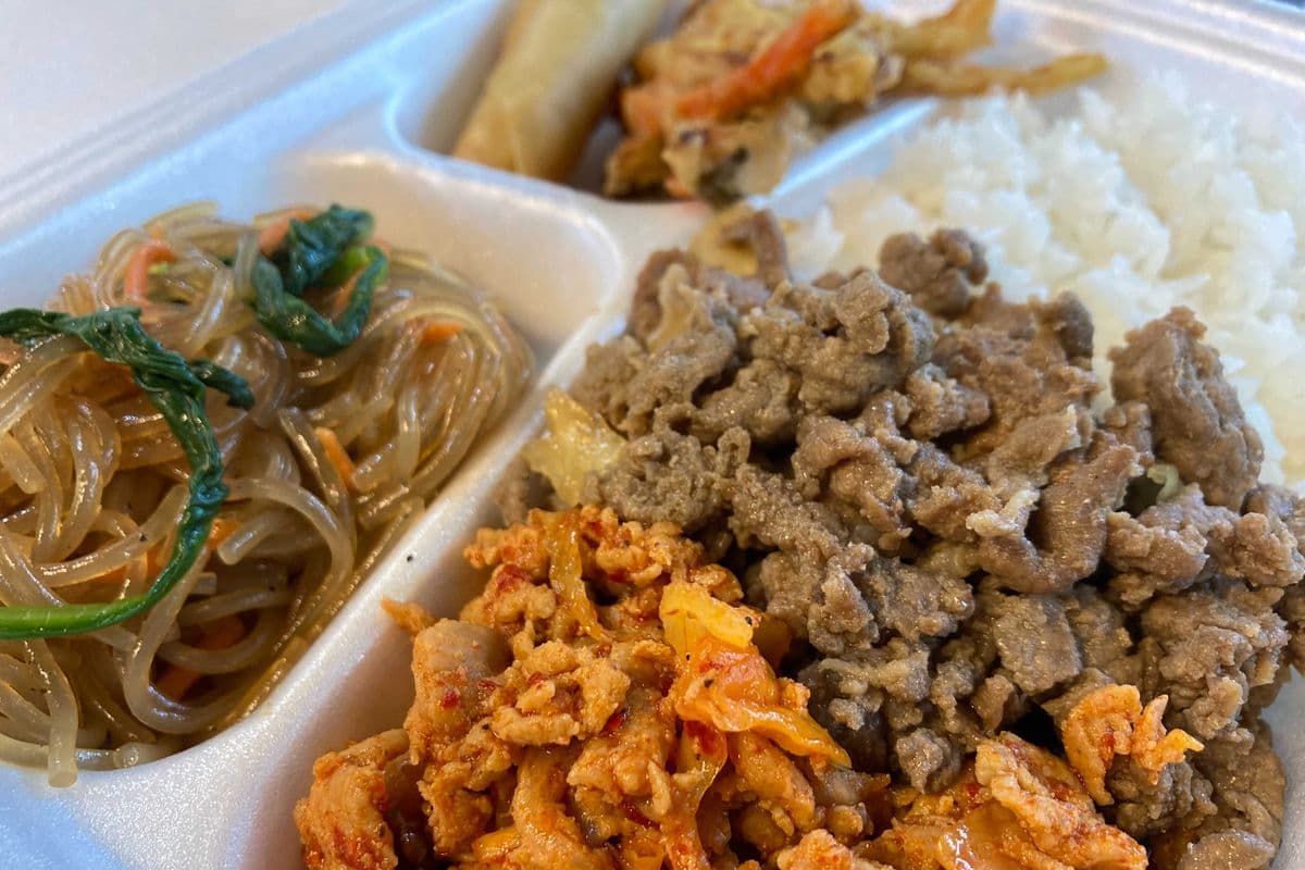 Special Combo with Sweet Beef and Spicy Pork