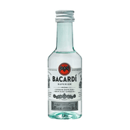 Bacardi Superior White Rum (1 Bottle x 50 mL)