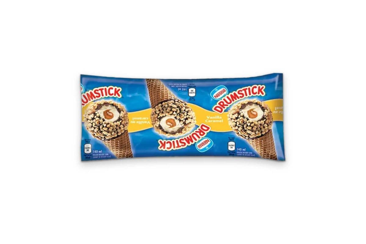 Nestle Ice Cream Drumsticks - Vanilla Caramel (140ml)