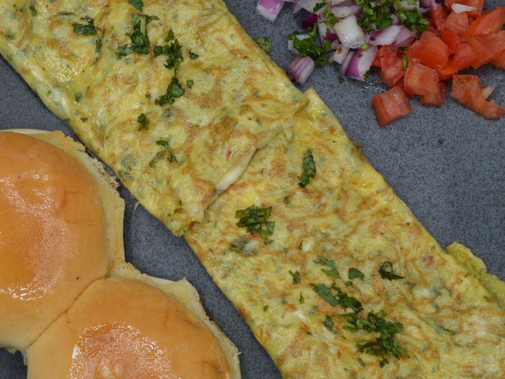 Green Cheese Omlet