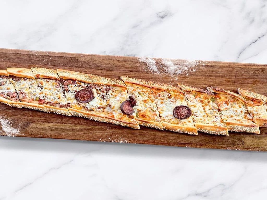 Mixed Pide - Sucuk, Beef & Chicken