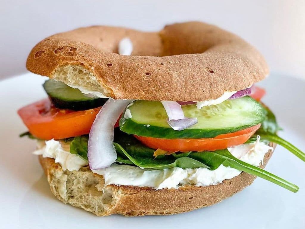 NEW! Cream Cheese Veggie Bagel