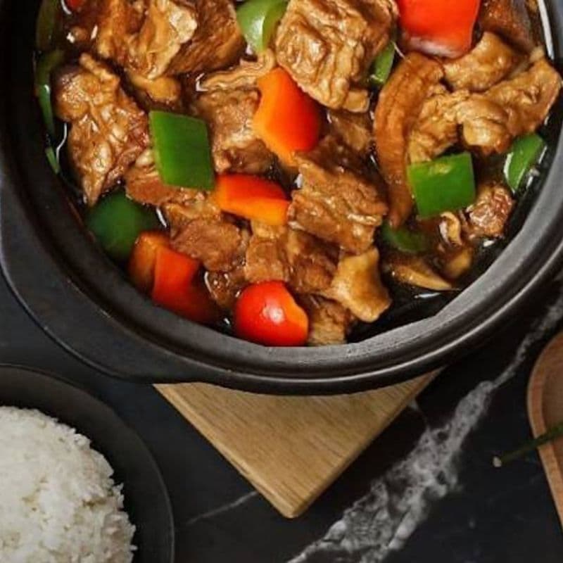 Braised Beef Brisket With Rice