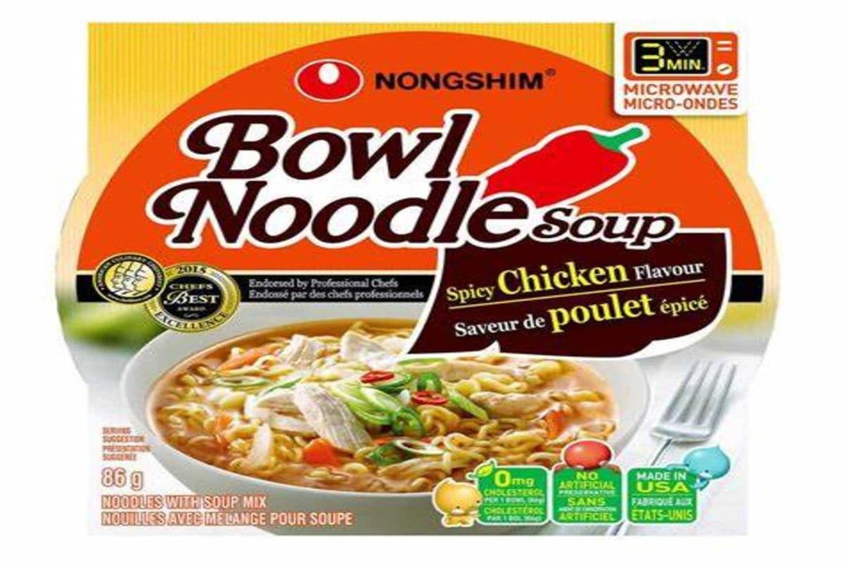 Nongshim Noodle Bowl Mild Chicken (86 g)