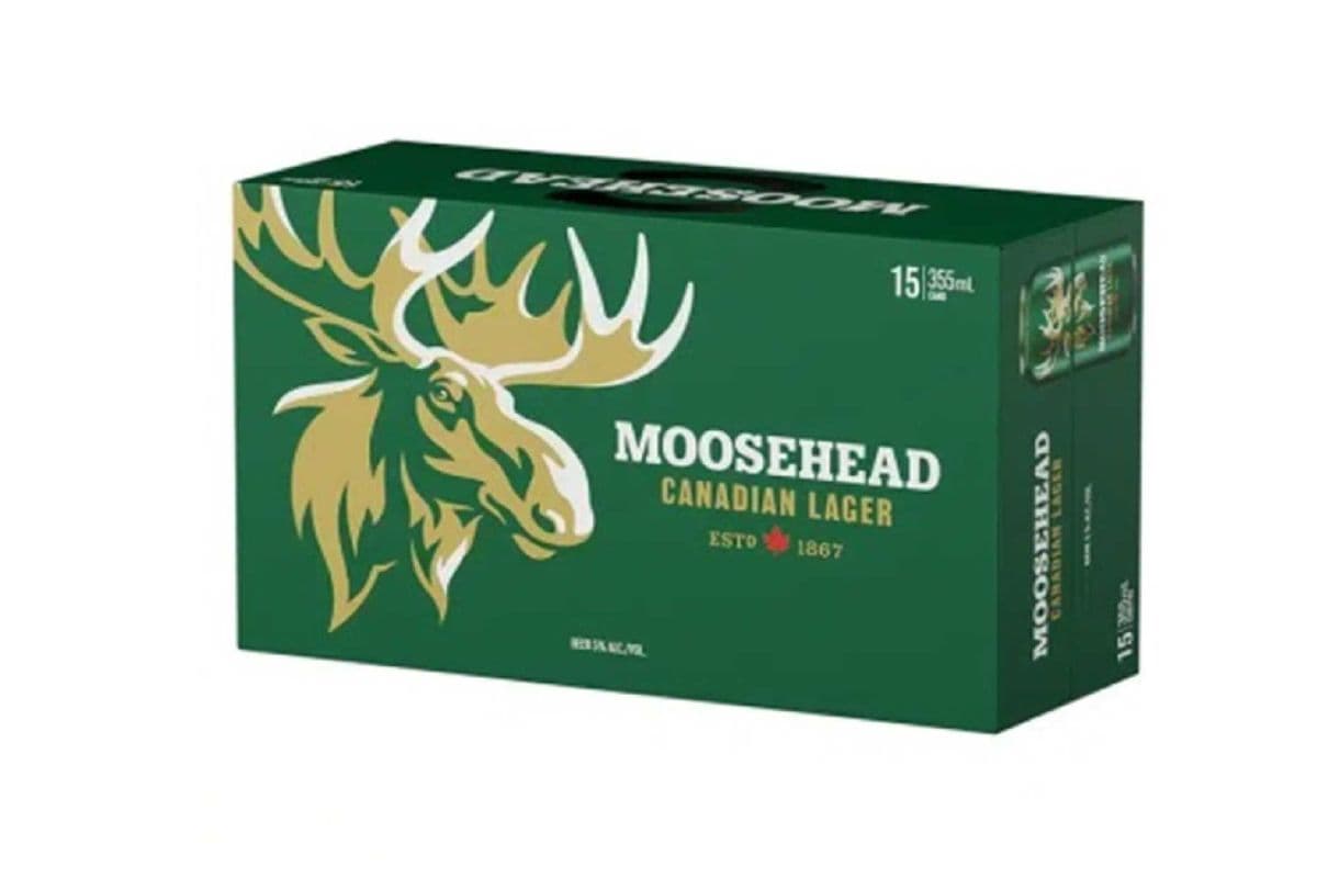 783473. MOOSEHEAD LAGER (15 x 355ML (CANS))