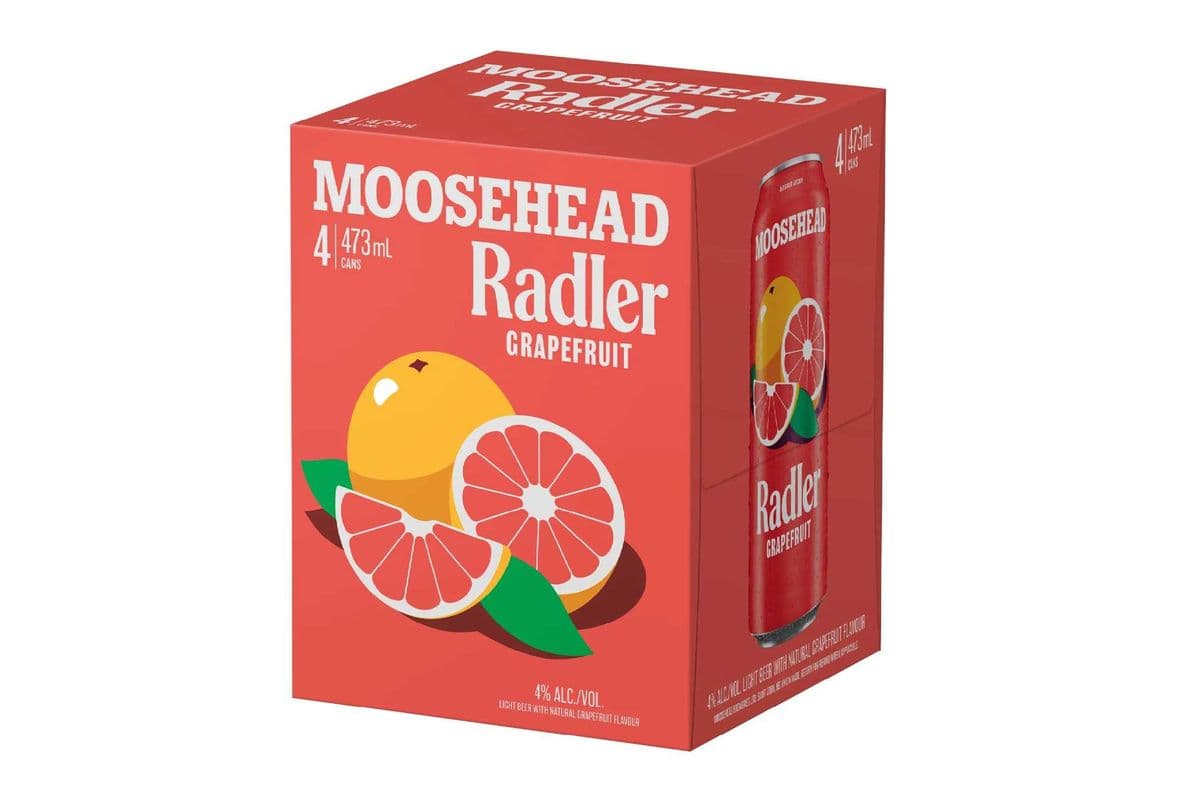 144792. MOOSEHEAD RADLER (4 x 473ML (CANS))