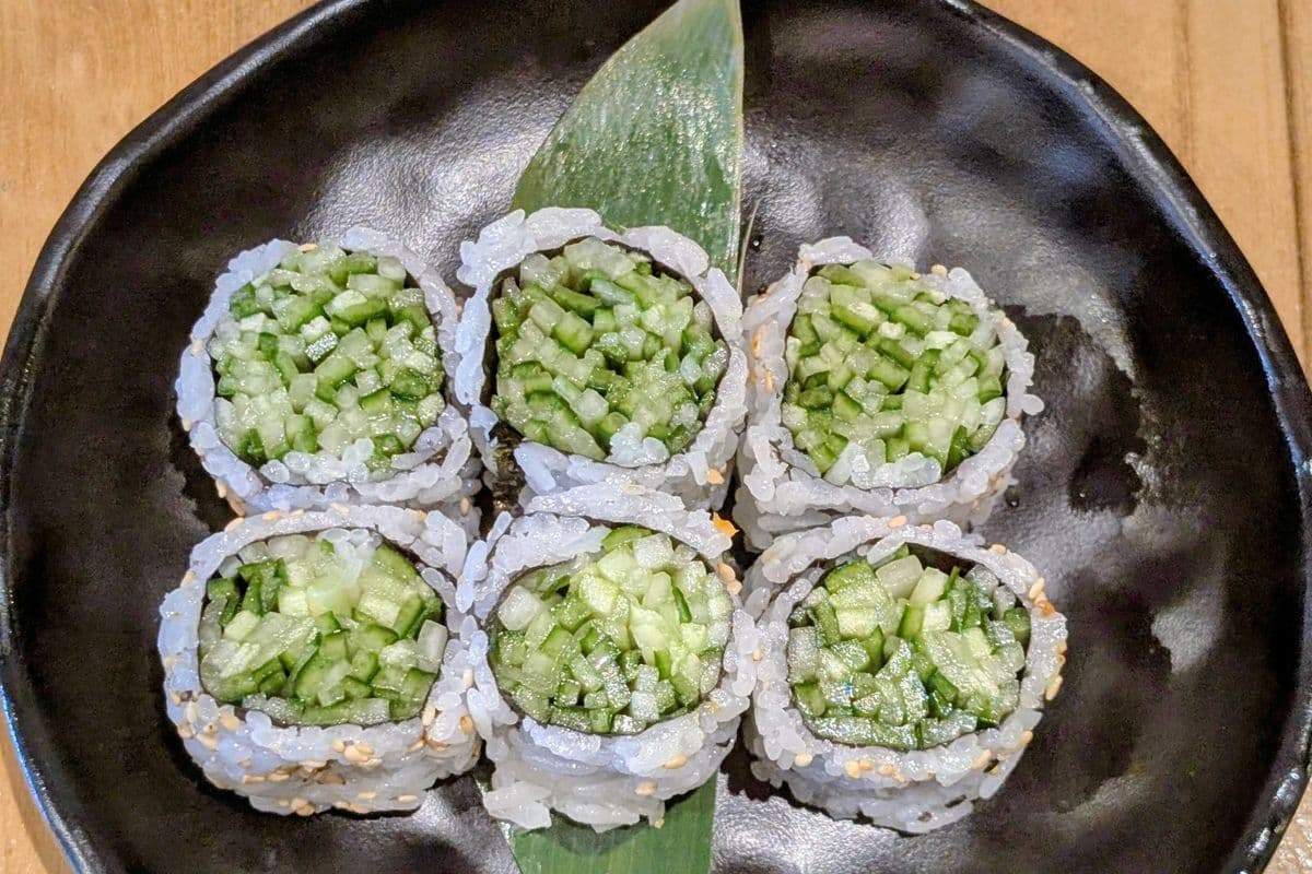82. Cucumber Maki Roll