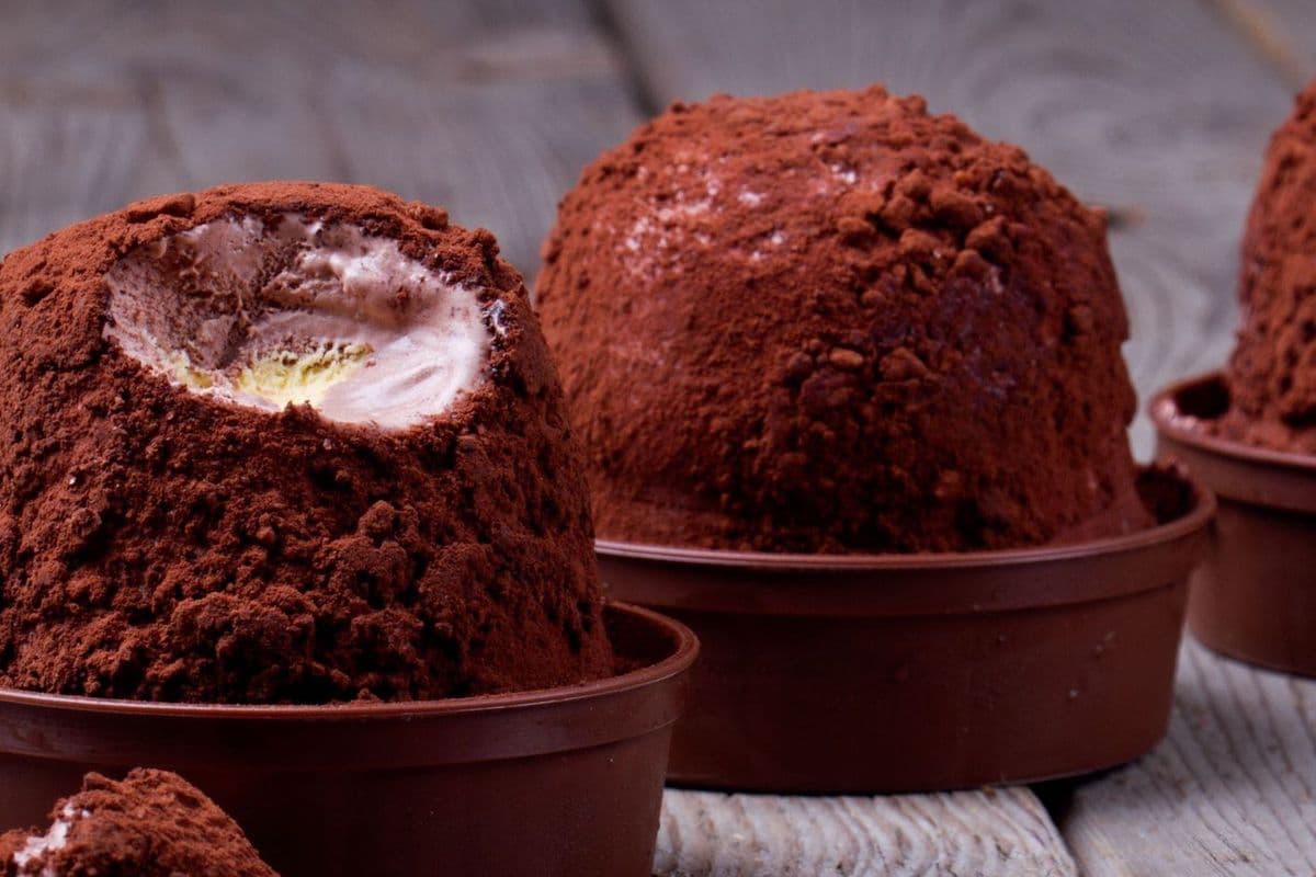Chocolate Italian Tartufo Gelato