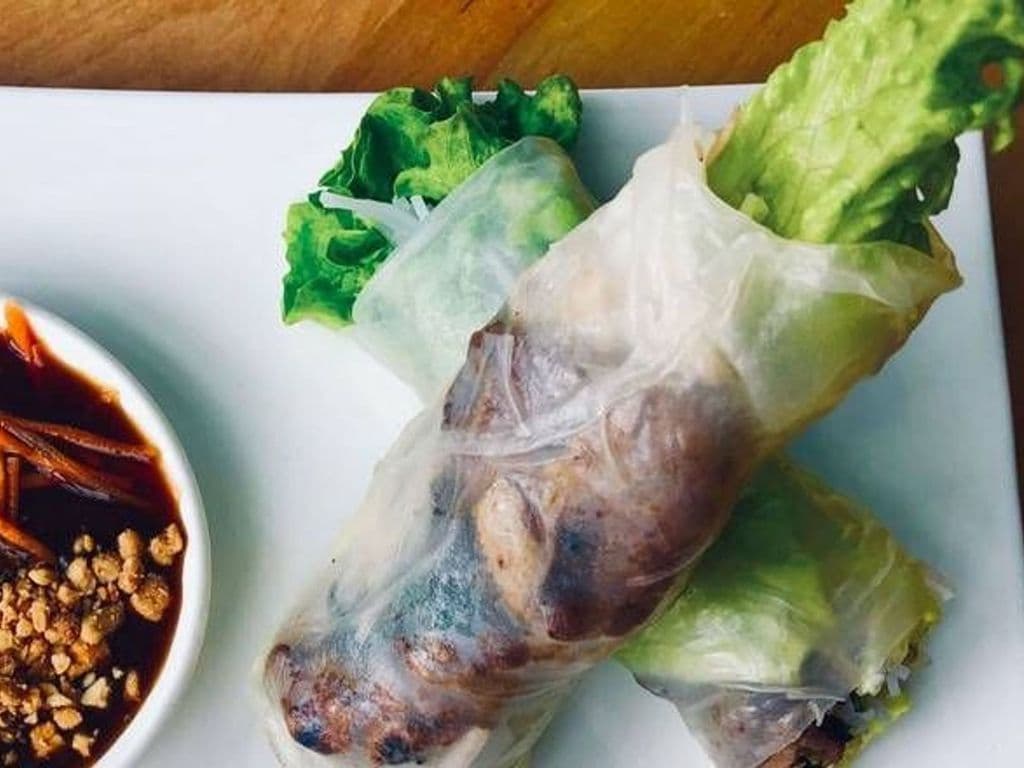K05B - Fresh Grilled Beef Rolls (Gỏi Cuốn Bò Nướng)