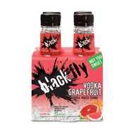 Black Fly Vodka Grapefruit (4 Bottle x 400 mL)