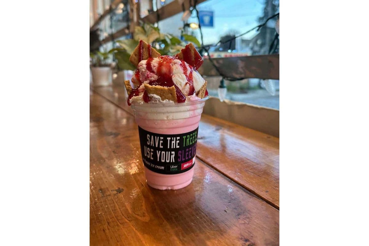 Raspberry Cheesecake Half & Half