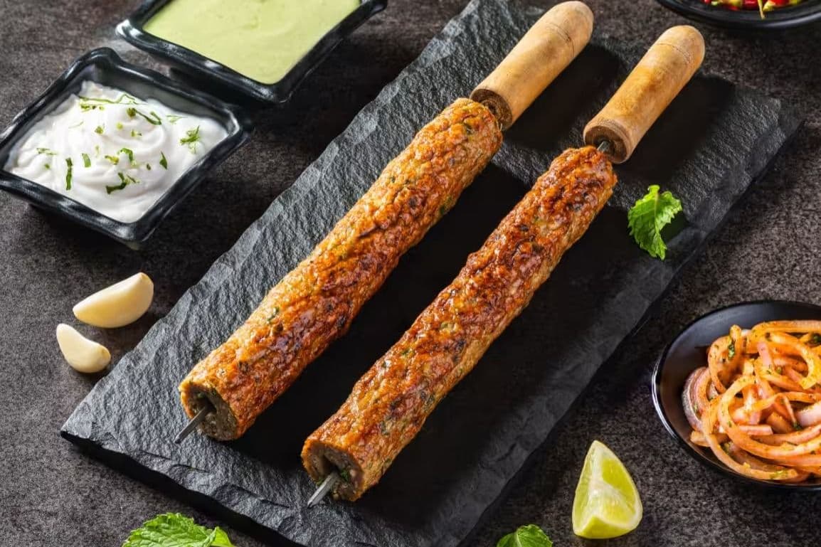 Chicken Seekh Kabab (2 pcs)