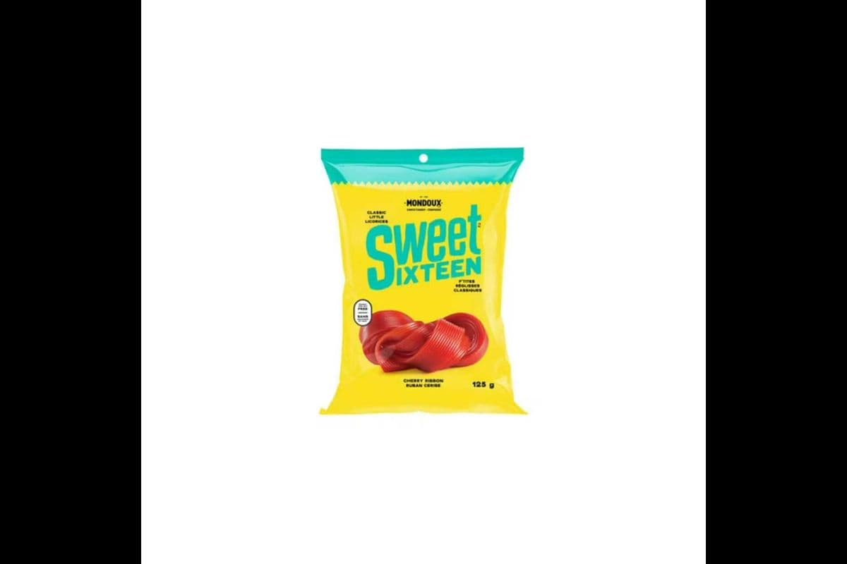 Sweet Sixteen Cherry Ribbon 125g
