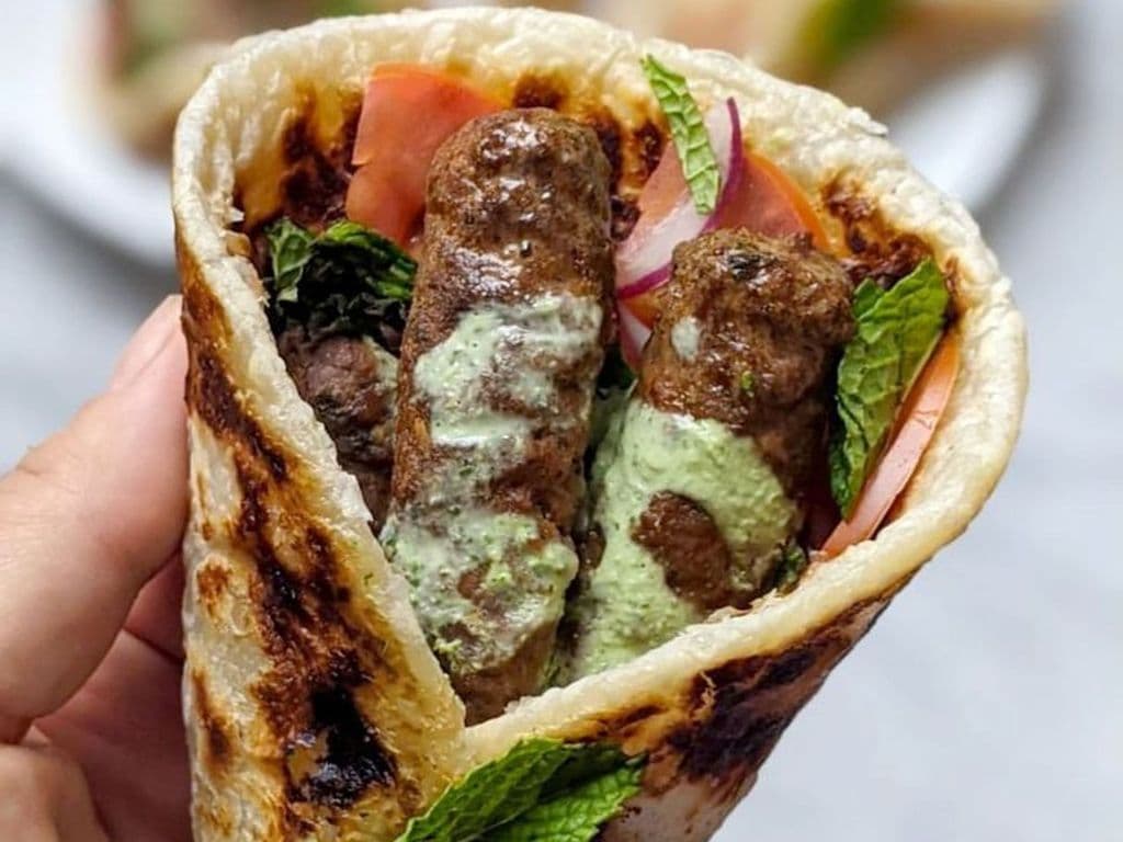 Seekh Kebab Wrap