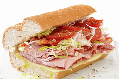 12" Large Cold Cuts Cold Sub