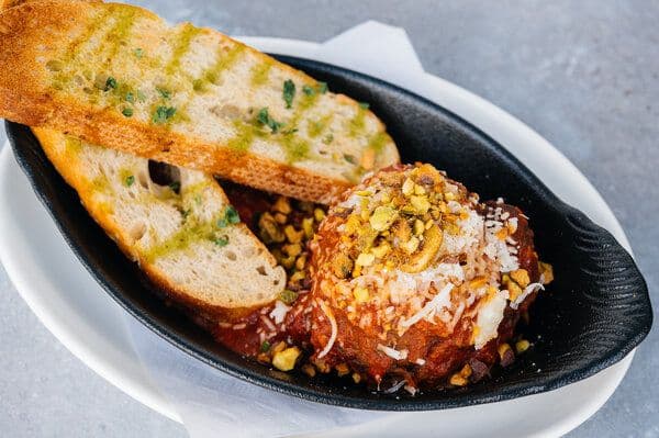 Meatball In Sunday Sauce