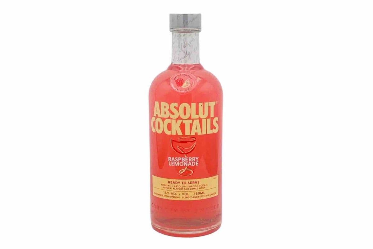 Absolut Cocktails - Raspberry Lemonade (1 x 750ml)