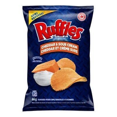 Ruffles Cheddar & Sour Cream 66g