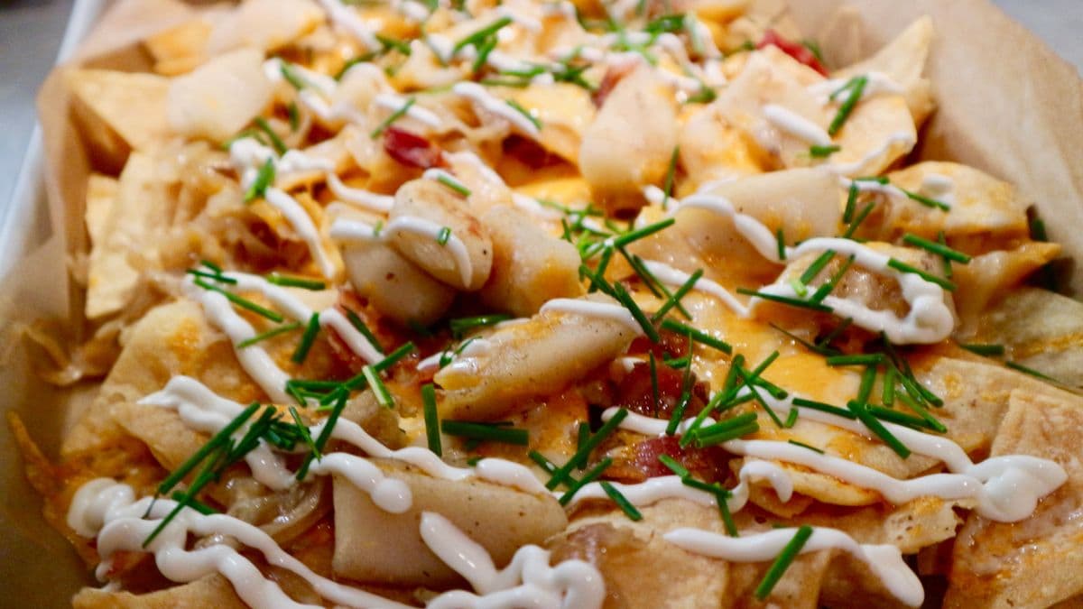 Loaded Perogie Jack Nachos