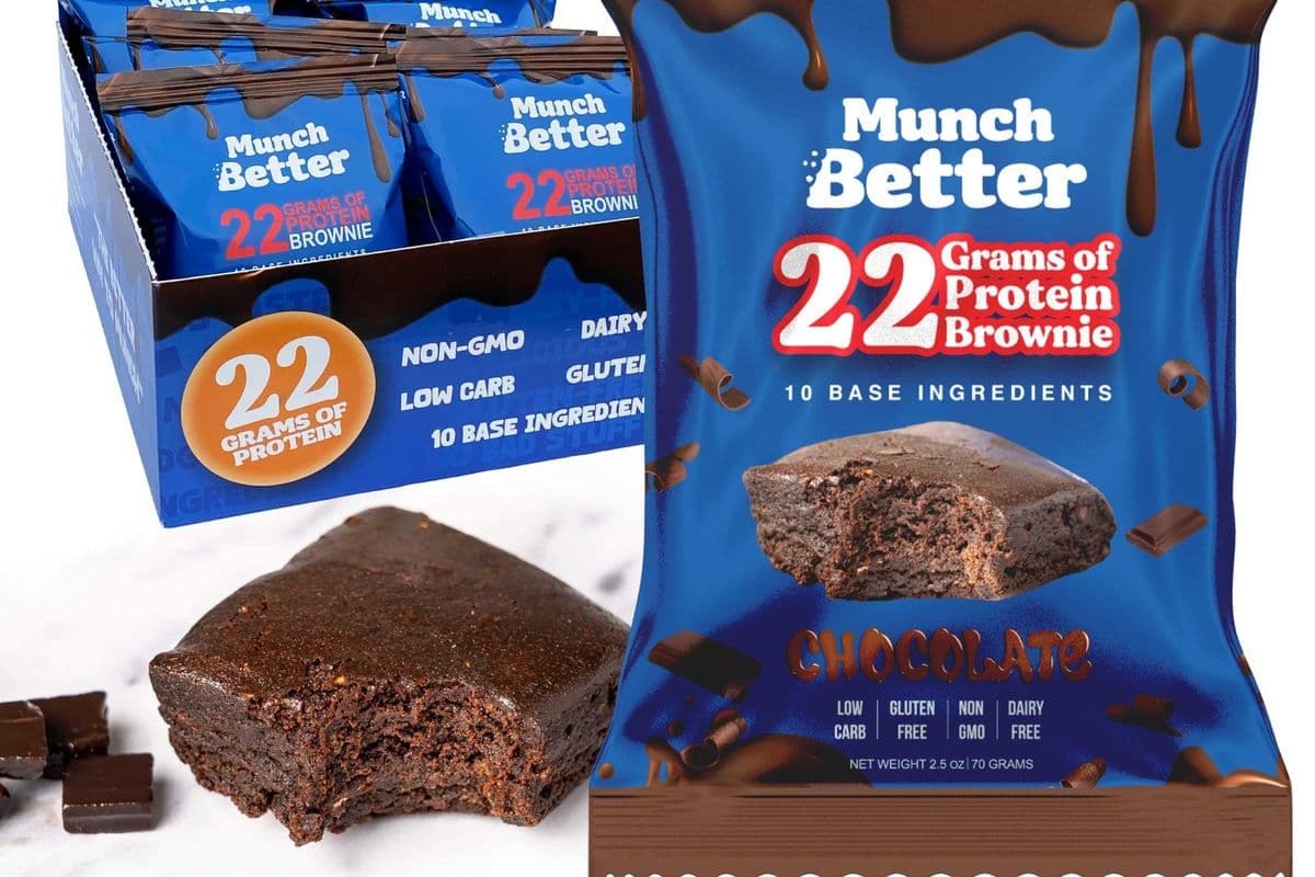 Munch Better Protein Browies